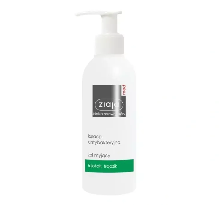 Ziaja Med Kuracja Oczyszczająca żel myjący do skóry ze skłonnością do trądziku 200 ml