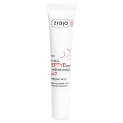 Ziaja Med Kuracja PEPTYDowa + antyoksydacja SAP regenerujący krem pod oczy dla skóry suchej, cienkiej i osłabionej 15 ml