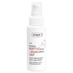 Ziaja Med Kuracja PEPTYDowa + antyoksydacja SAP regenerujące serum do twarzy dla skóry suchej, cienkiej i osłabionej 50 ml