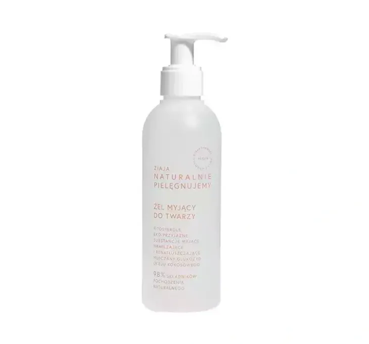Ziaja Naturalnie Pielęgnujemy żel myjący do twarzy 200ml