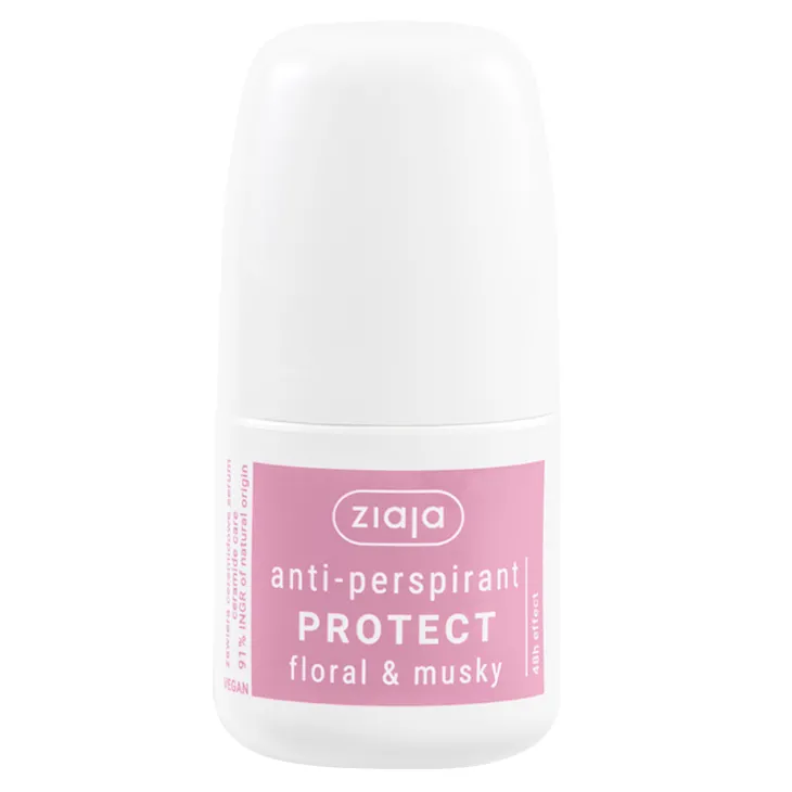 Ziaja Protect antyperspirant w kulce Floral & Musky 60 ml