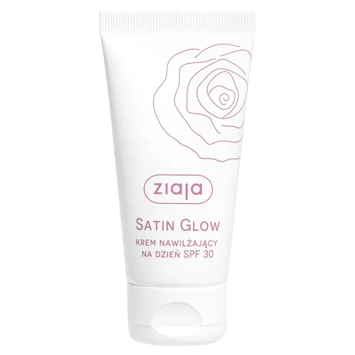 Ziaja Satin Glow krem nawilżający na dzień SPF30 50 ml
