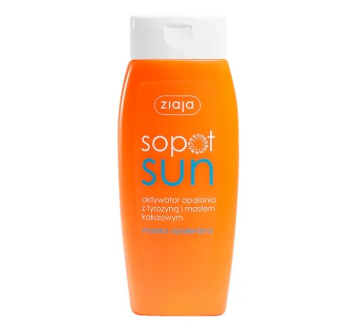 Ziaja Sopot Sun aktywator opalania z tyrozyną i masłem kakaowym 150ml