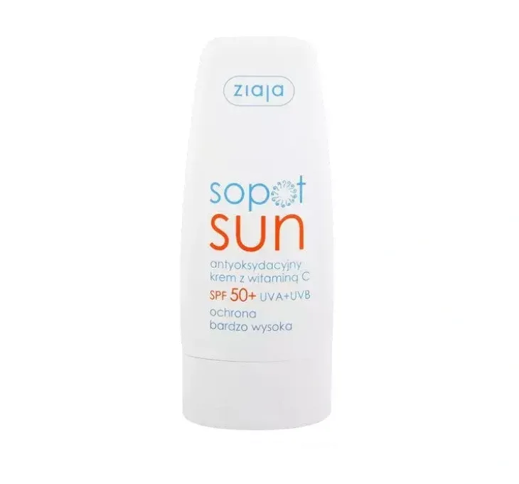 ZIAJA SOPOT SUN ANTYOKSYDACYJNY KREM WIT. C SPF50 50 ML