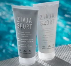 Ziaja Sport Up Minerały Dla NMF odżywka do włosów i balsam do ciała 2w1 200 ml