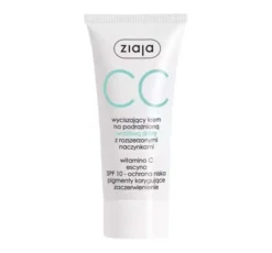 Ziaja wyciszający krem CC na podrażnioną wrażliwą skórę z rozszerzonymi naczynkami SPF10 50 ml