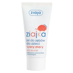 Ziaja Ziajka żel do mycia zębów dla dzieci Czary Mary od 2 do 6 lat 50 ml