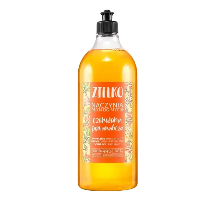 Zielko płyn do mycia naczyń Czerwona Pomarańcza 1000ml