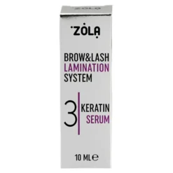 ZOLA Brow&Lash Lamination System 3 Keratin Serum do brwi i rzęs z keratyną 10 ml