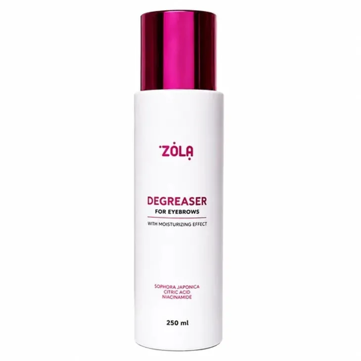 ZOLA Degreaser for Eyebrows odtłuszczacz do brwi 250 ml