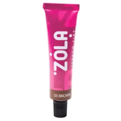 ZOLA Eyebrow Tint farba do brwi z kolagenem 03 Brown 15 ml